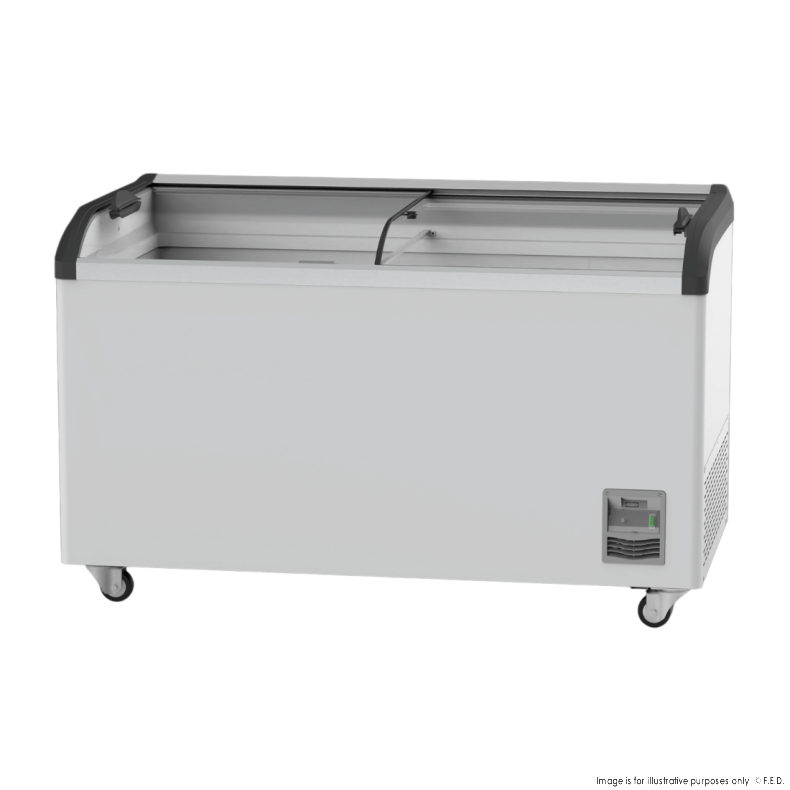 Thermaster Heavy Duty Supermarket Glass Sliding Lid Freezers 506L - SD-506K - Catering Sale