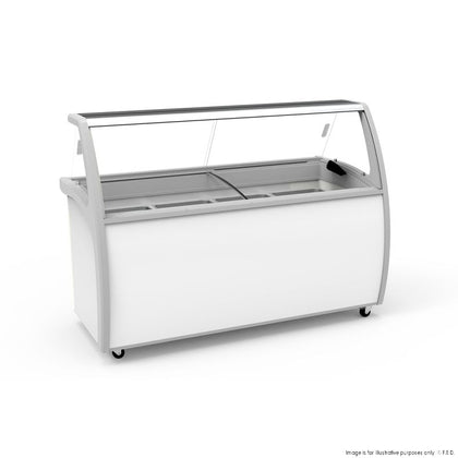 Thermaster Heavy Duty Supermarket Glass Sliding Lid Freezers 576L - SD-576K