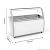 Thermaster Heavy Duty Supermarket Glass Sliding Lid Freezers 576L - SD-576K