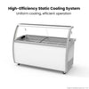 Thermaster Heavy Duty Supermarket Glass Sliding Lid Freezers 576L - SD-576K