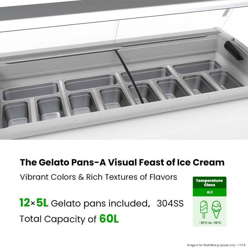 Thermaster 535L Gelato Display - SD-575P