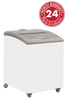 Exquisite SD151 - Curved Glass Display Chest Freezer 151L