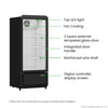 Thermaster Upright Glass Door Beverage Fridge  SDC-178B