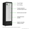 Thermaster Upright Glass Door Beverage Fridge  SDC-258B