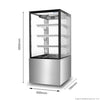 BONVUE SF820V Cake Display 370L 600Wmm