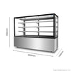 BONVUE SF860V Cake Display 1120L 1800W mm