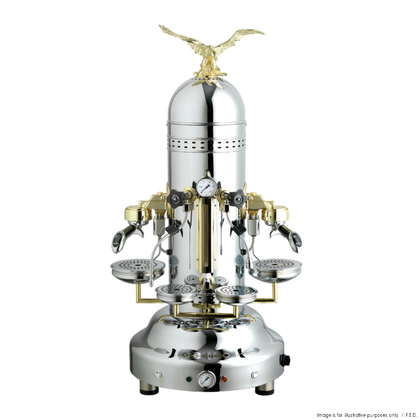 Bezzera  BZEAGLEC2E Silver Classic 2 Group Espresso Coffee Machine