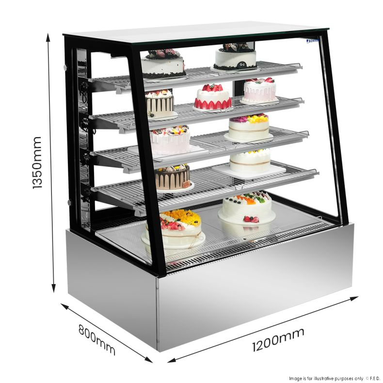 Bonvue Deluxe Chilled Display Cabinet - SLP840C