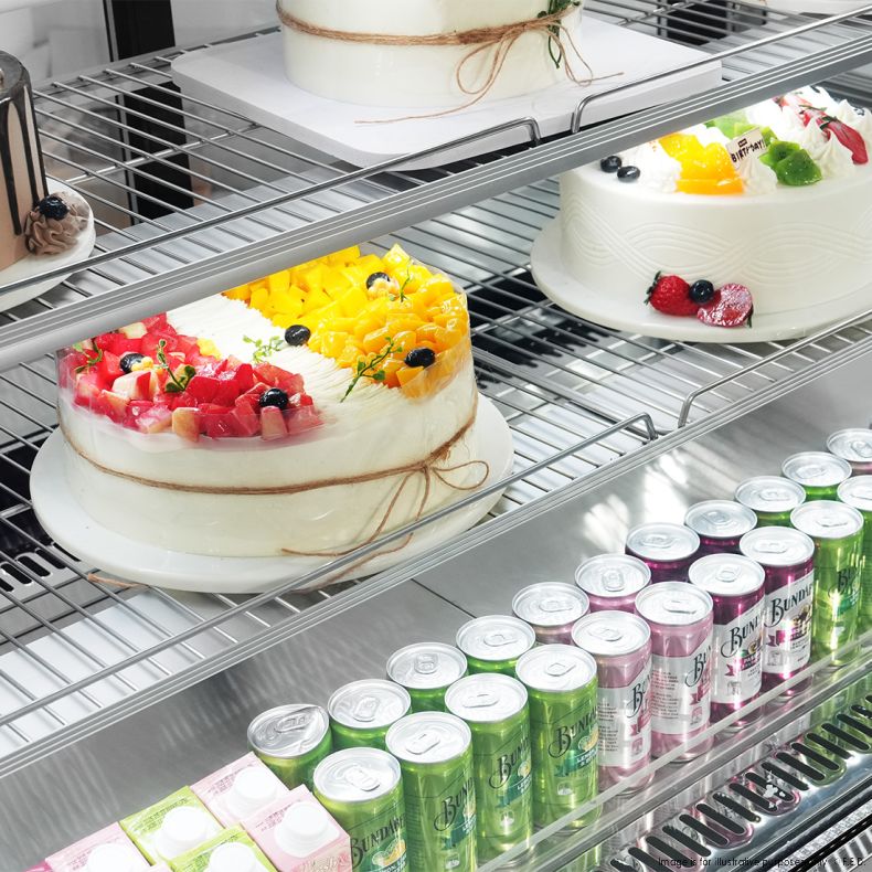 Bonvue Deluxe Chilled Display Cabinet - SLP850C