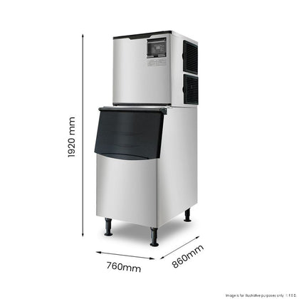 Blizzard SN-1000P Air-Cooled Blizzard cube Ice Maker 450Kg