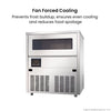 Blizzard SN-101B Under Bench Air Cooled Cube Ice Maker 100kg