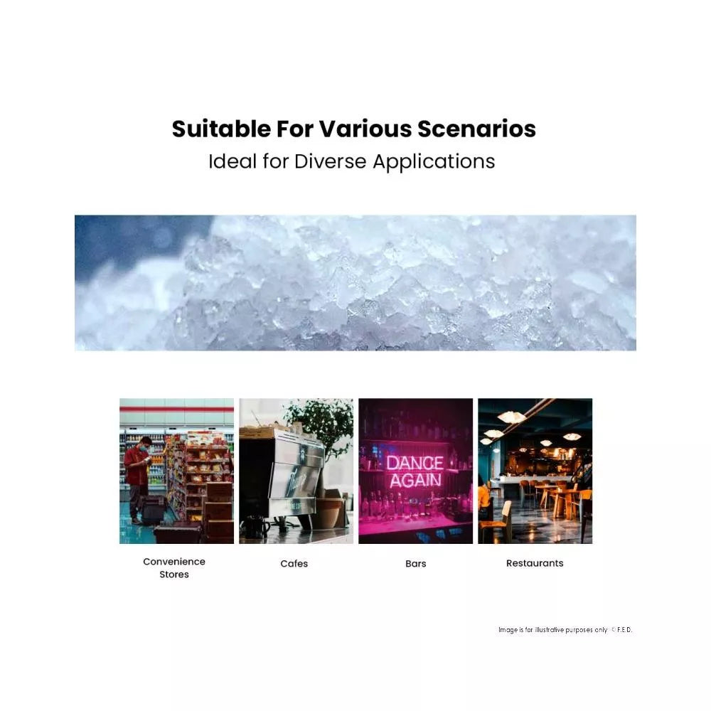 Blizzard Granular Ice Maker 120Kg - SN-128F