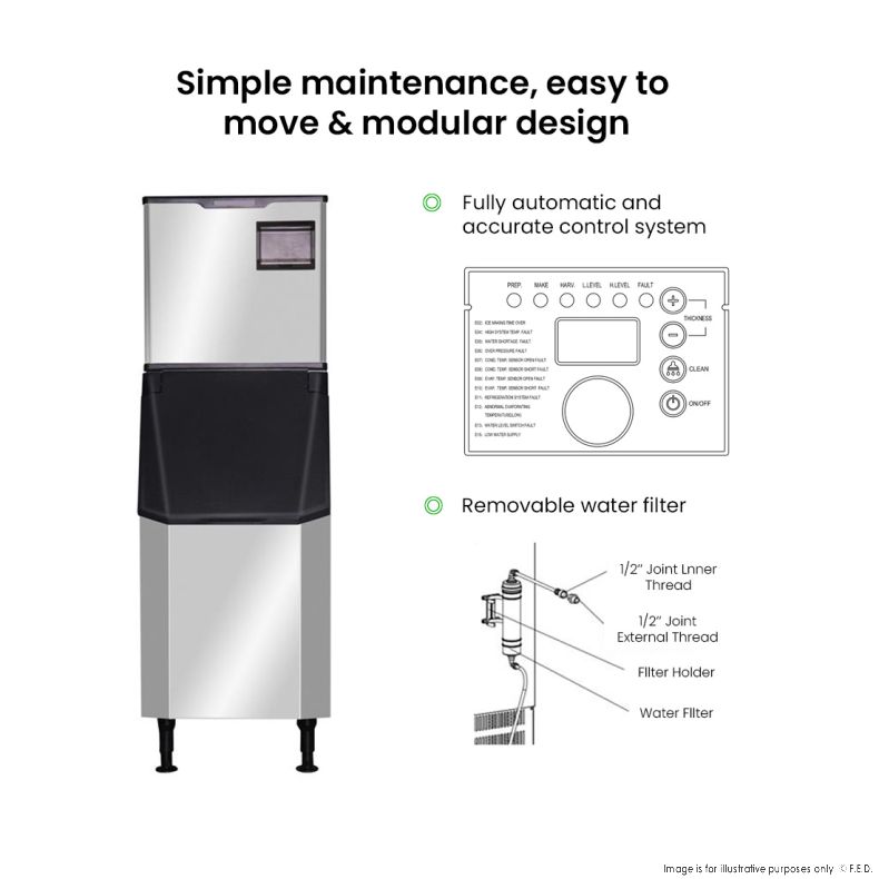 Blizzard Professional Ice Maker - SN-145C