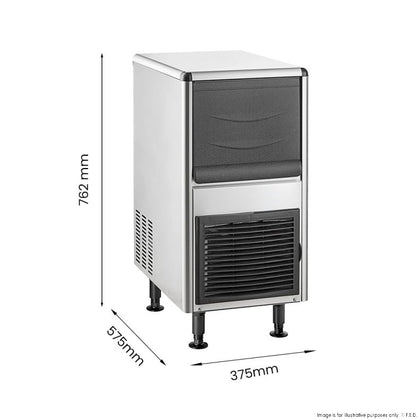 Blizzard SN-25C Blizzard Underbench Bullet Ice Maker 25Kg