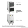 Blizzard SN-25C Blizzard Underbench Bullet Ice Maker 25Kg
