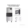 Blizzard SN-420P Air Cooled Cube Ice Maker - 189 Kg