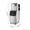 Blizzard SN-500P Air Cooled Cube Ice Maker - 225 Kg