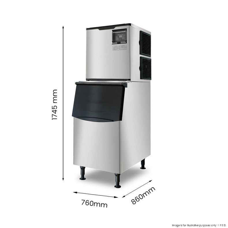 Blizzard SN-700P Air-Cooled Cube Ice Maker 310Kg