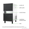Blizzard SN-120P Under Bench Air Cooled Cube Ice Maker 55kg