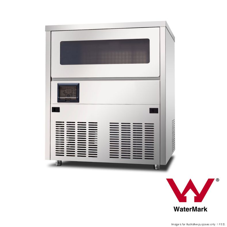 Blizzard SN-81B Under Bench Air Cooled Cube Ice Maker 80Kg