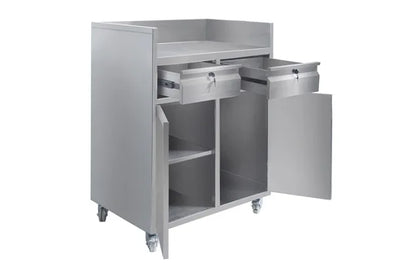 Simply Stainless / SS40.WS / Stainless Waiters Station  / 87kg / W900 x D600 x H1050 / Lifetime Warranty