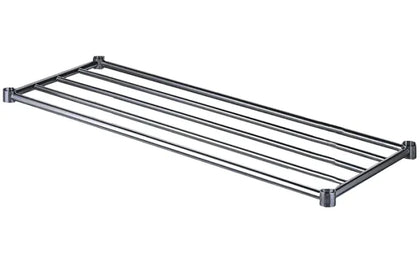 Simply Stainless / SSUS.PR1200 / Undershelf Pipe Pot Rack To suit 1200mm wide sink bench / 3kg / W1126 x D524 x H34/ Lifetime Warranty