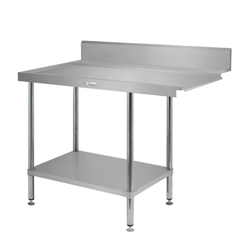 Simply Stainless 900mm wide Dishwasher Outlet Bench