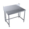 Simply Stainless / SBM.2100 / 600 Series - 2100mm Wide Single Bar Bench / 69kg  / W2100 x D600 x H900 / Lifetime Warranty