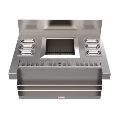 Simply Stainless SBM.CS.7.0950 Stainless Cocktail Station with Speed Rack