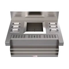 Simply Stainless / SBM.CS.7.0950/ Stainless Cocktail Station with Speed Rack  / 22kg / W950  x D700 x H469 / Lifetime Warranty