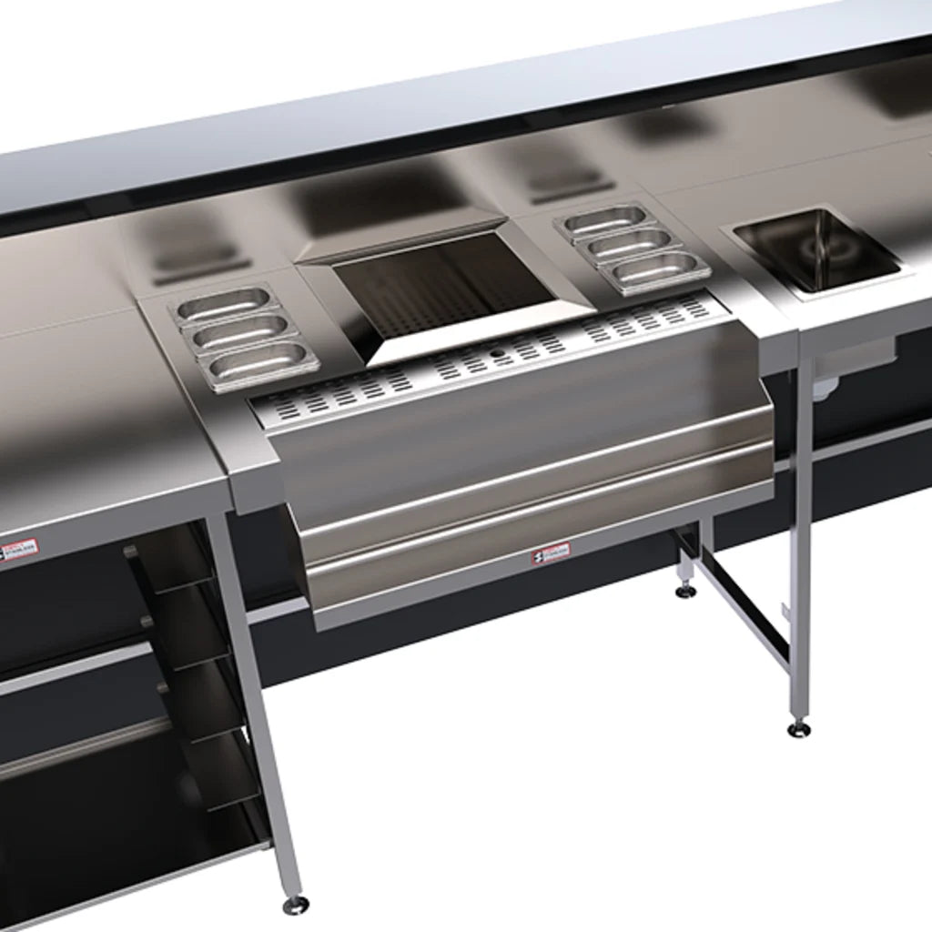 Simply Stainless Cocktail Station with Speed Rack SBM.CS