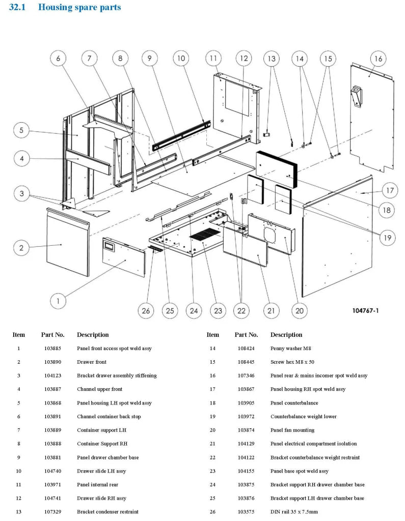 Adande Compact Dual Temperature Drawer