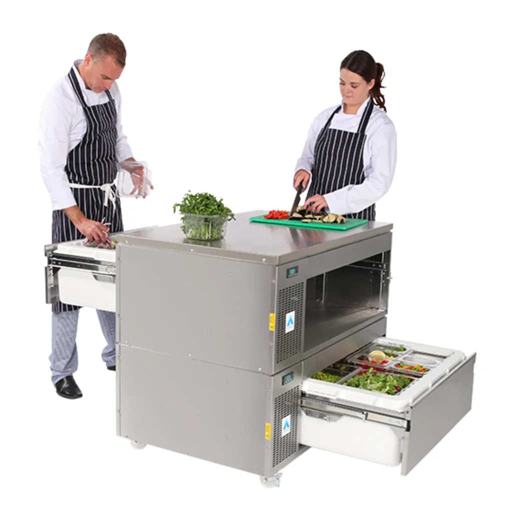 Adande Double Dual Temperature Matchbox Drawers