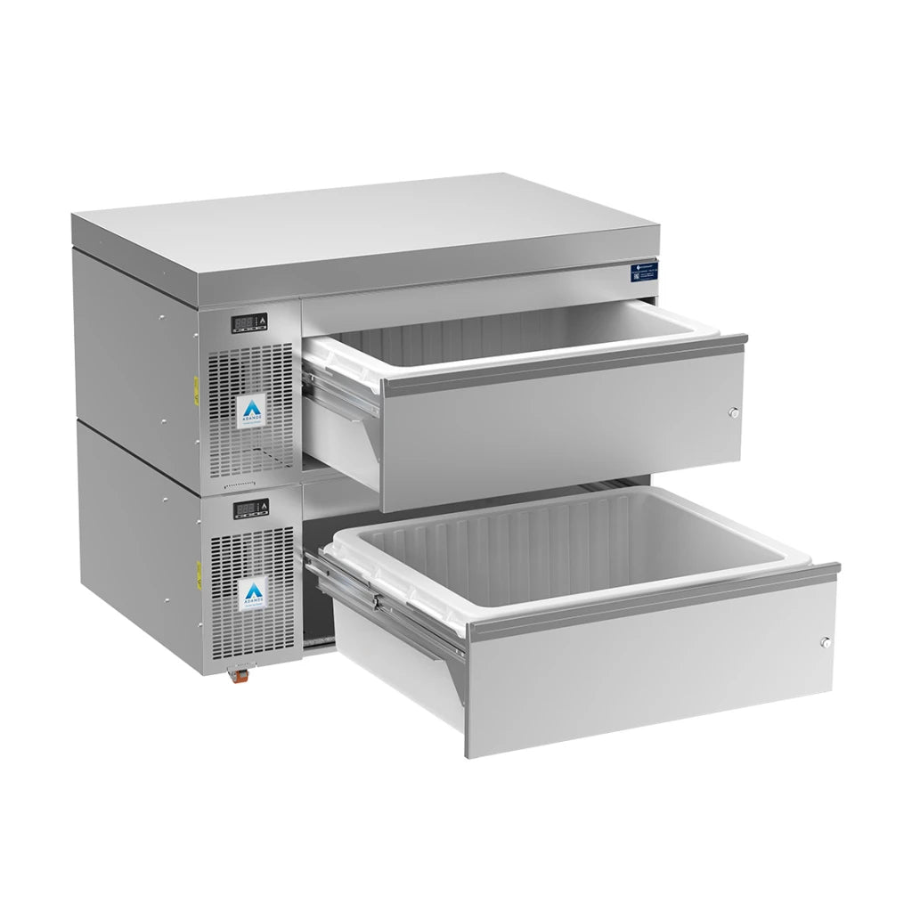 Adande Double Dual Temperature Drawers