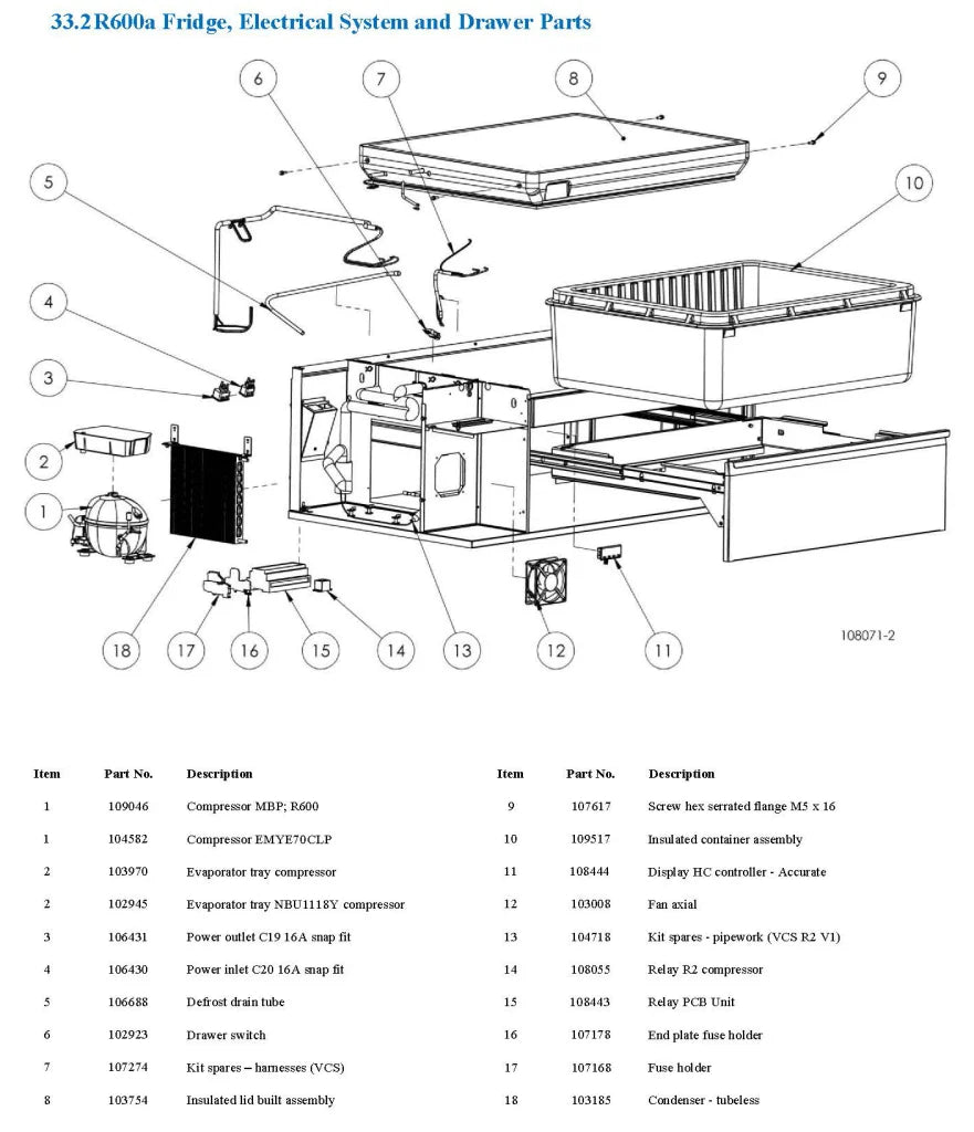 Adande Single Dual Temperature Drawer