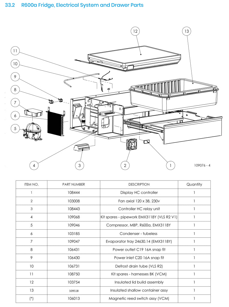 Adande Double Slimline Dual Temperature Drawers VLS2.CW