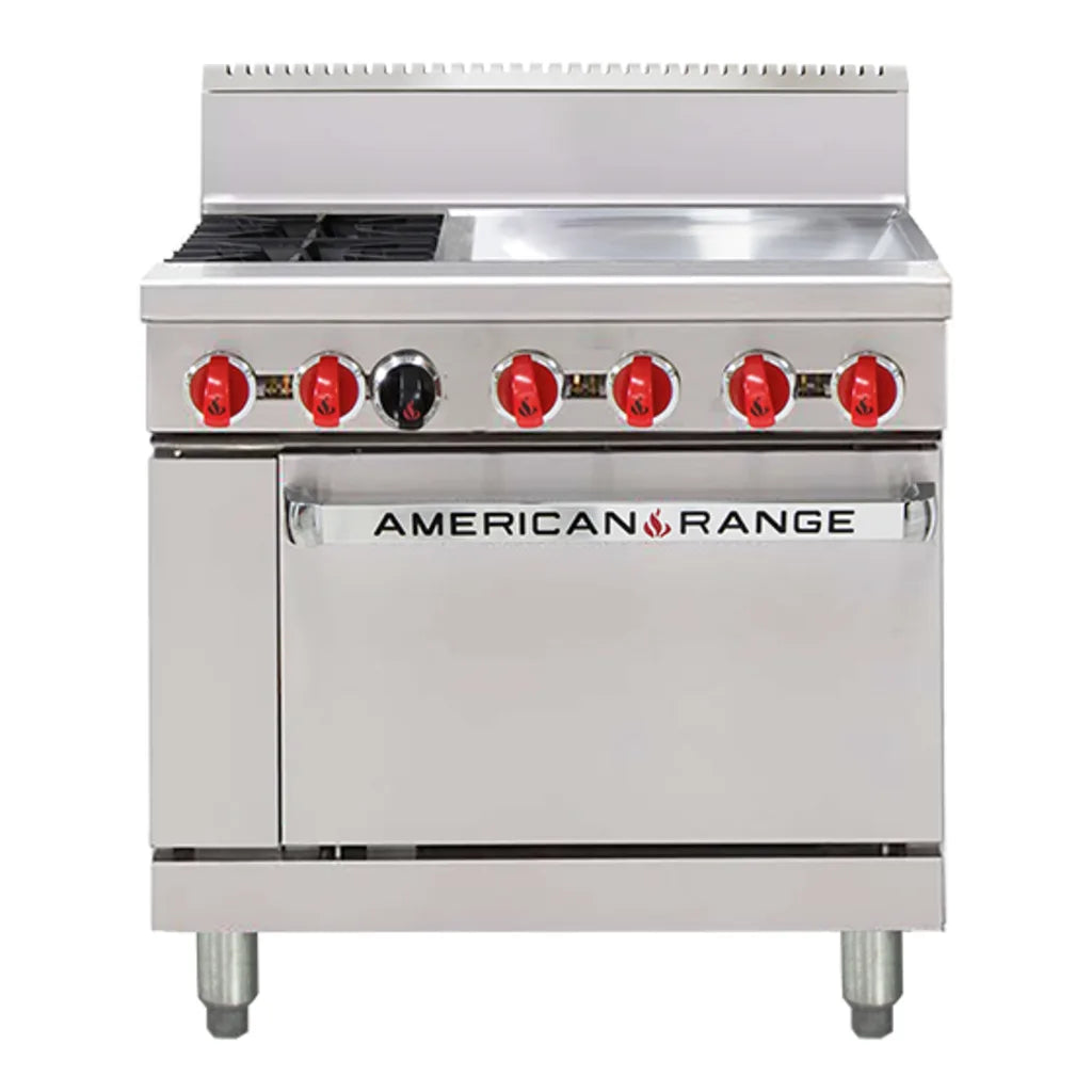 American Range 36" Oven Range AAR.2B.24G.P