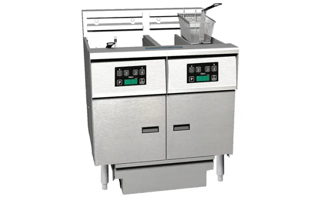 Anets FDAEP214D Platinum Electric Series 2 Fryer Filter Drawer System Digital Control