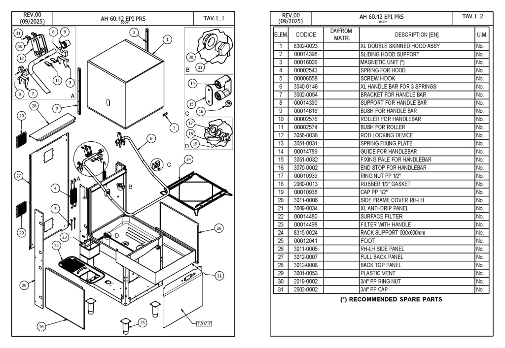 Aristarco XL Hood Type Dishwasher