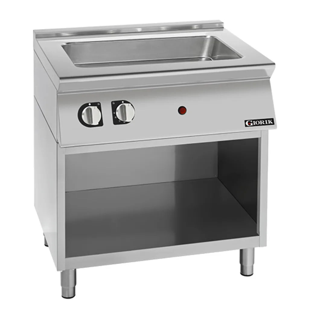 Giorik 900 Series 800mm Electric 2/1GN + 1/3 Bain Marie on Open Base BM940ET