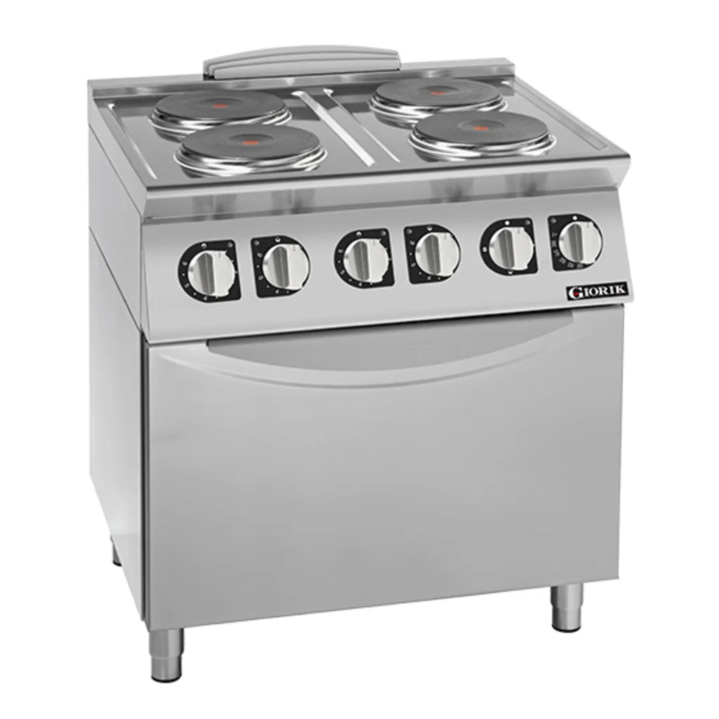 Giorik 700 Series 4 Zone Electric Range on Electric Oven CE74TET