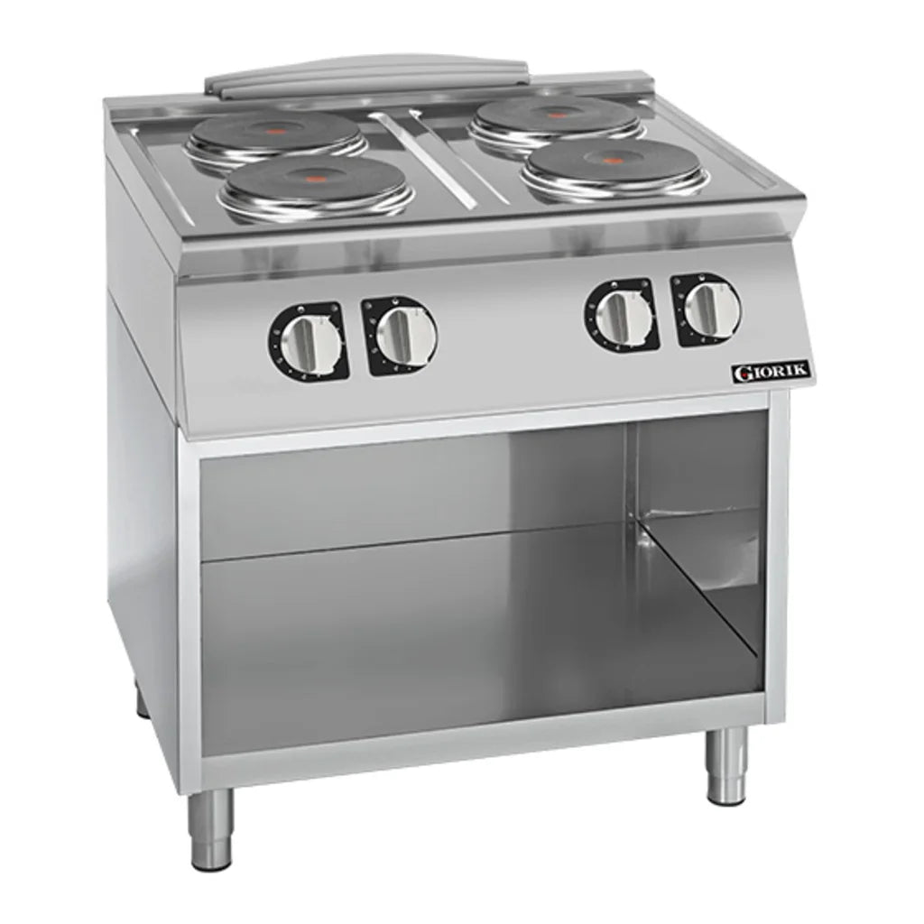 Giorik 700 Series 4 zone (round) Electric Boiling Top on Open Base CE74TGT