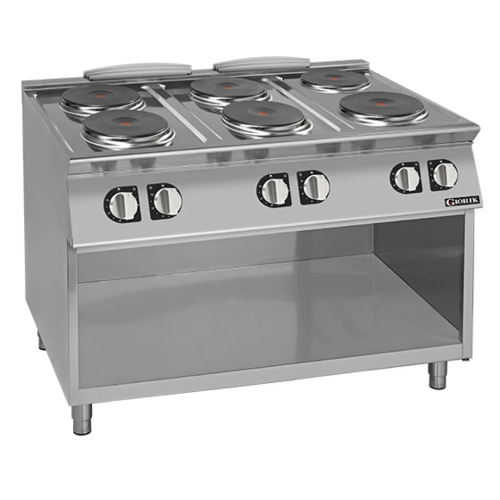 Giorik 700 Series 6 zone (round) Electric Boiling Top on Open Base CE76TGT