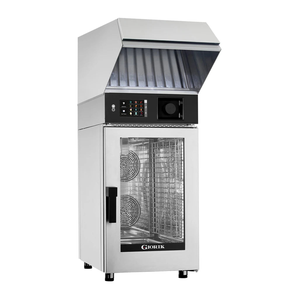 Giorik Kore Boiler Electric Combi Oven & Ventless Hood - 10 x 1/1GN KB101WT.SF.H