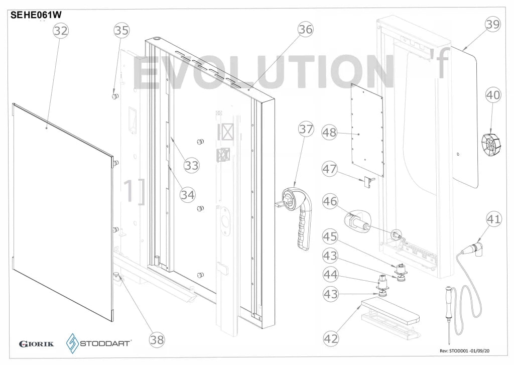 Giorik Steambox Evolution Boiler Electric Combi Oven & Ventless Hood - 6 x 1/1GN