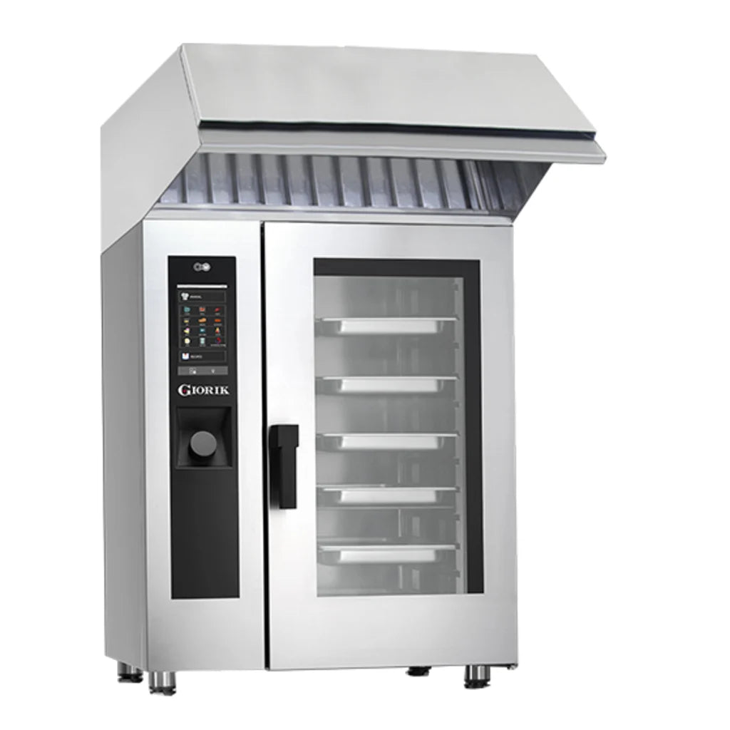 Giorik Steambox Evolution Boiler Electric Combi Oven & Ventless Hood - 20 x 1/1GN