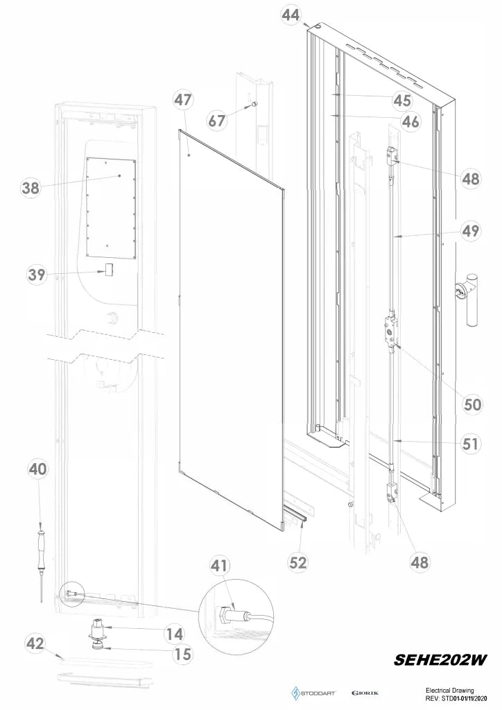 Giorik Steambox Evolution Boiler Electric Combi Oven - 20 x 2/1GN