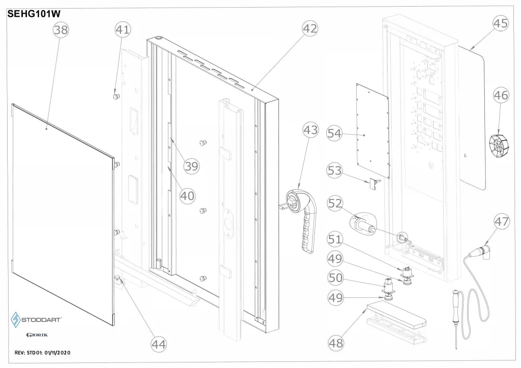 Giorik Steambox Evolution Boiler Gas Combi Oven - 10 x 1/1GN SEHG101WT.SF.N