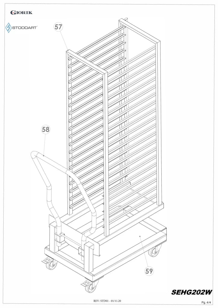Giorik Steambox Evolution Boiler Gas Combi Oven - 20 x 2/1GN