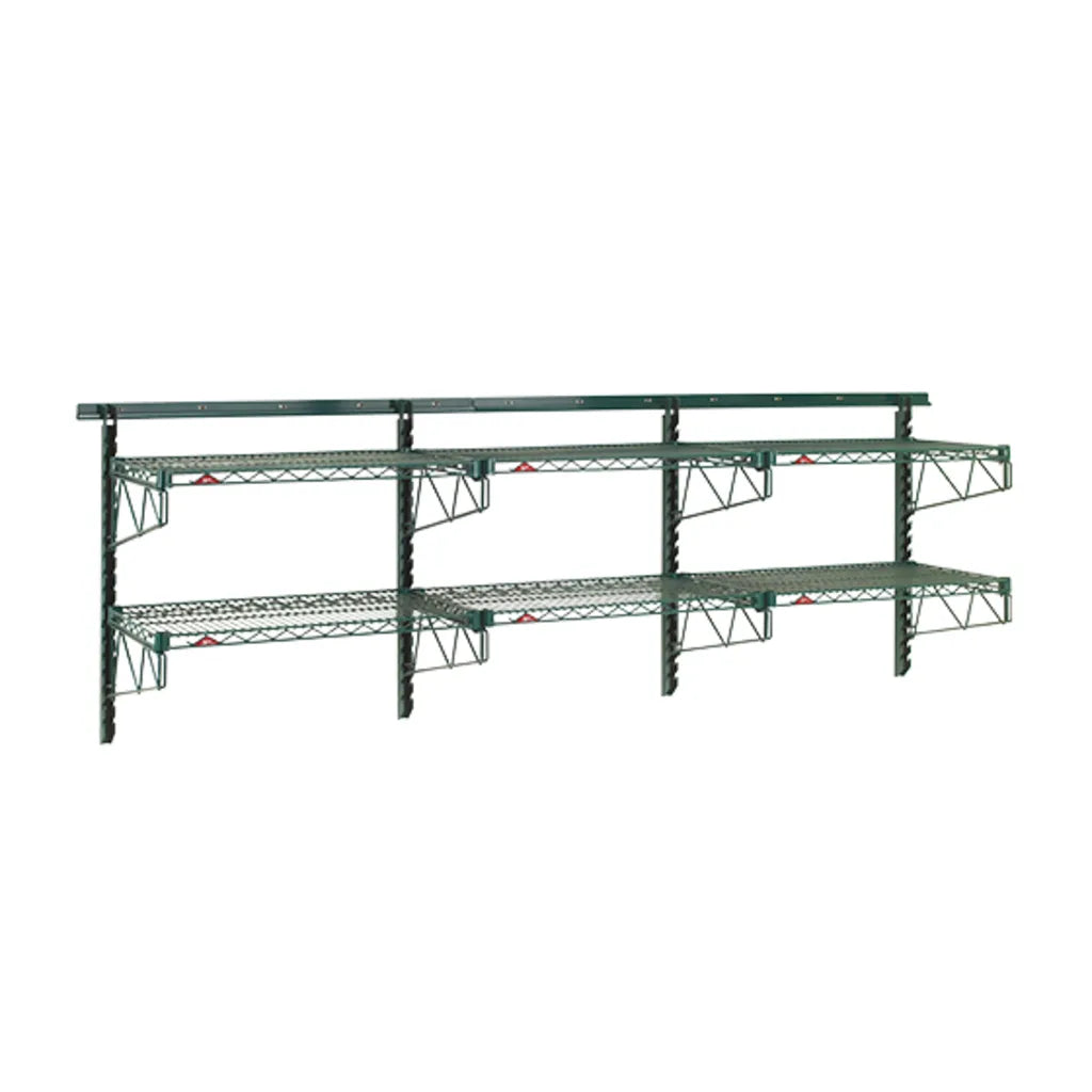 Metro 3 Tier Adjustable Wall Shelving 455mm Deep WS3T.1842